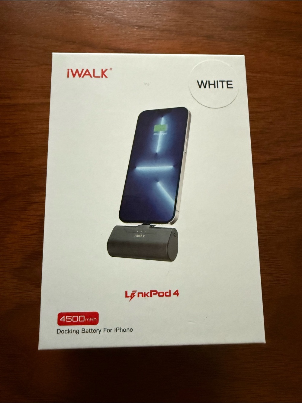 iWALK LinkPod 4 Docking Battery – White